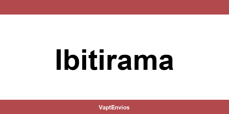Telefone da sede da Jadlog em Ibitirama